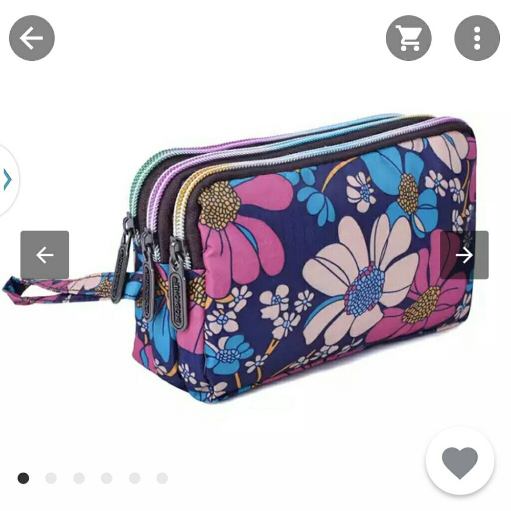 Floral mini purse